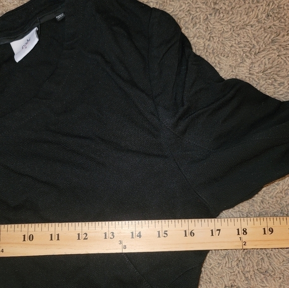 CAbi CLAIRE BLACK MIDI DRESS, SZ 6 - Picture 13 of 14